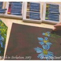 “Sketch to Stitch” taught by Monika Kinner-Whalen June 3rd and 4th, 2017